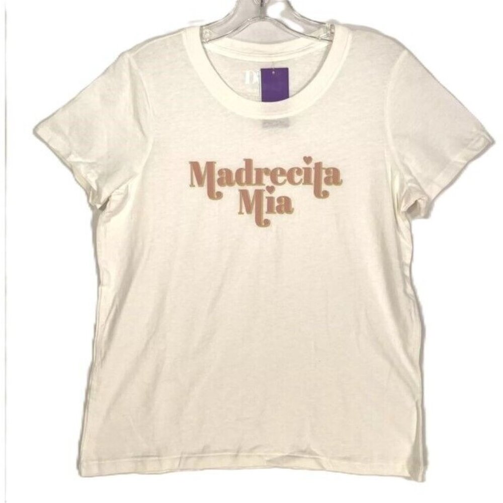 Madrecita Mia Women's Short Sleeve Graphic Print T-Shirt